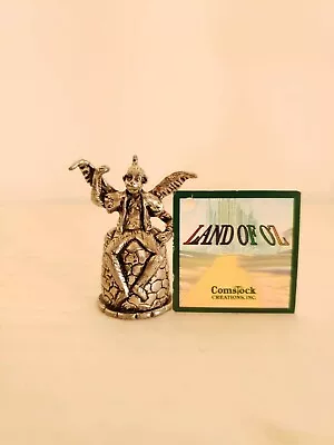 Comstock Wizard Of Oz Decorative Pewter Thimble Flying Monkey Land Of Oz • $30