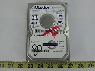 Maxtor DiamondMax Plus 9 80GB SATA HDD Hard Disk Drive 0J9058 SKU C1 • $24.99