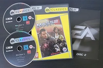 Mass Effect 2 - Pc 2 Dvd Set + Digital   Manual  • $8.99