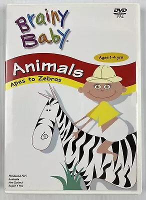 £15.86 • Buy Brainy Baby Animals Ages 1 - 4 Yrs DVD Reg 4
