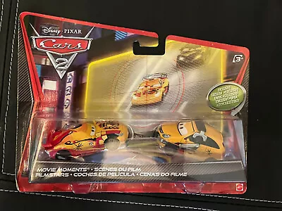 $30 • Buy Disney Pixar Cars Movie Moments MIGUEL CAMINO & PETRO CARTALINA Imperfect Card