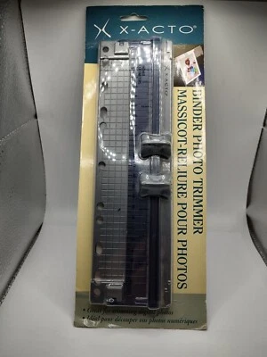 $8.90 • Buy X-ACTO Binder Photo Trimmer / Personal Razor Paper Trimmer New In Box