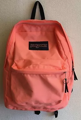 Authentic JanSport Backpack Used Pink Rucksack Bag • £19.99