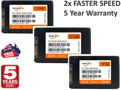 $39.92 • Buy SUPREME SSD 120GB 256GB 512GB 1TB Internal Solid State Drive 2.5  SATA III PC