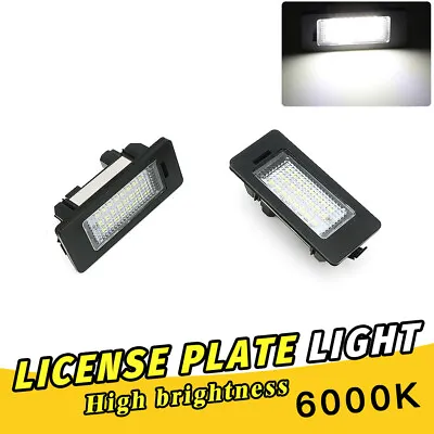 LED License Plate Light Assembly Replacement For BMW E90 E92 E93 E39 E60 E70 E71 • $11.06