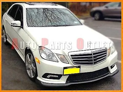 CS Type Carbon Fiber Front Bumper Lip For 11-13 M-BENZ W212 E250 E350 E550 Sedan • $379