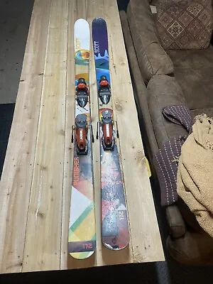 Scott Punisher 172cm 126-86-113 Twin-Tip All-Mountain Skis LOOK PX12 Ti Bindings • $160