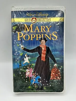 Walt Disney Home Video Mary Poppins VHS Gold Collection Edition Julie Andrews • $6.20