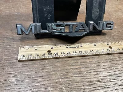 Ford Mustang Name Badge Emblem Vintage Plastic • $8.99