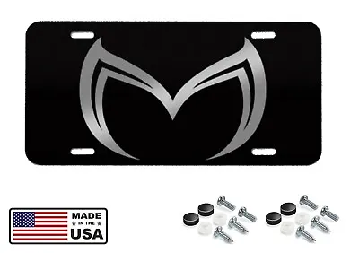  Evil M  License Plate Fits Mazda 3 5 6 RX-7 RX-8 CX-5 CX-3 9 MX-5 Miata Badge • $14.95