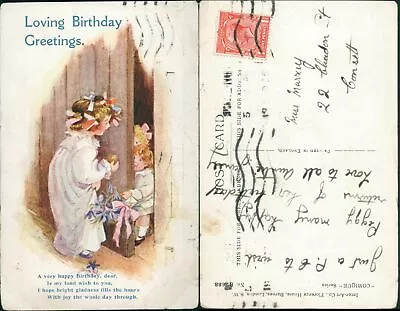 Loving Birthday Greetings Inter Art Co Comique B2688 • £4.35