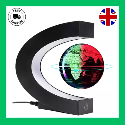 Magnetic Floating And Levitating Globes 3 World Map With Led LightsCool Stuff • £42.95