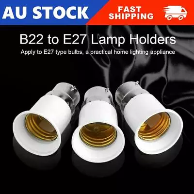 B22 To E27 Light Socket Adapter E14 To E27/E27 To E14/E27 To MR16/E40 Lamp Base • $10.49