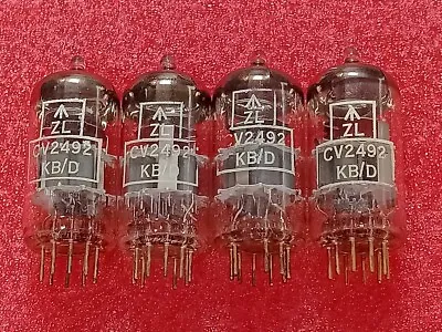 4 X Mullard E88CC 6922 CV2492 Military Grade Electron Tube • $549.99