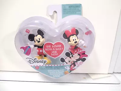 Disney Valentines Day Perfect Pair Mickey & Minnie Mouse 3” Figures MIB • $17.50