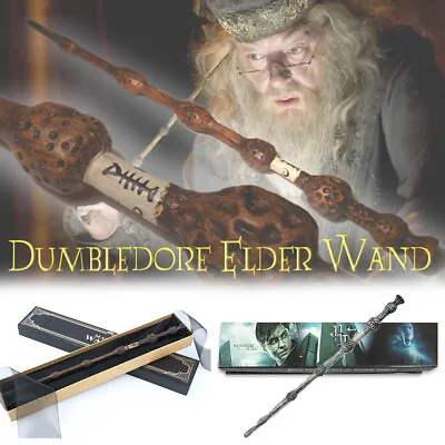 £10.99 • Buy Harry Potter Wand Albus Dumbledore Elder Cosplay Wands Stick Wizard Gifts Boxed
