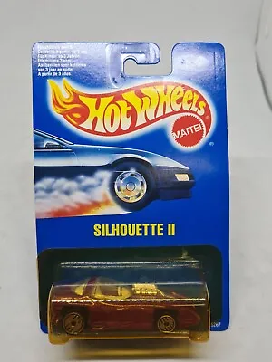 Silhouette II Hot Wheels Mattel # 5267 New 1991 Blue Card 1:64 104520 Vintage  • $26.95