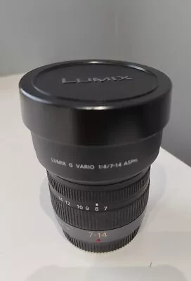 Panasonic 7-14mm F4 LUMIX G Vario Micro Four Thirds Ultra Wide-angle Lens VGC • £310