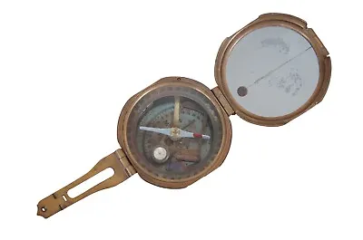 Vintage Stanley London Brass Natural Sine Nautical Navigation Compass 3  • $59.50