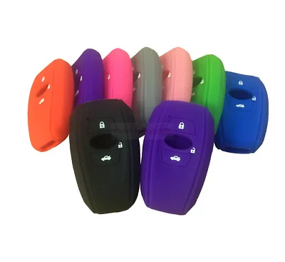 Fit Subaru Forester Outback Ascent 3 Button Remote Key Fob Silicone Case Cover • $4.96