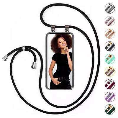 Mobile Phone Chain For Xiaomi Mi 11 Case With Band Kettenhülle Cord Umhängehülle • £23.54