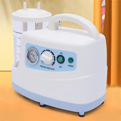 $164.35 • Buy Portable Dental Phlegm Suction Unit Medical Emergency Vacuum Aspirator Machine