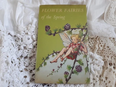 $15 • Buy HCDJ Vintage Cicely Mary Barker FLOWER FAIRIES OF THE SPRING Poem Poetry Book