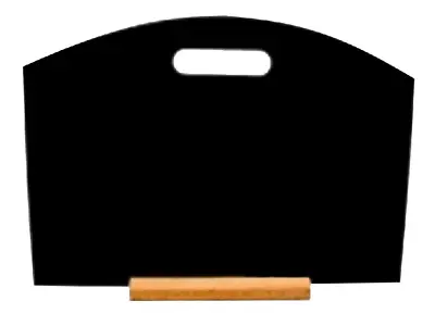 Landscape A3 Table Top Blackboard & Handle Menu Stand Display Chalk Board Shape • £7.95