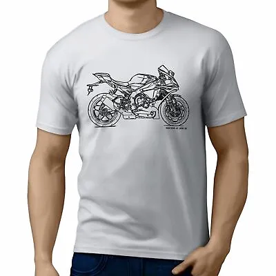 JL Illustration For A Yamaha YZF-R1M 2017 Motorbike Fan T-shirt • £19.99