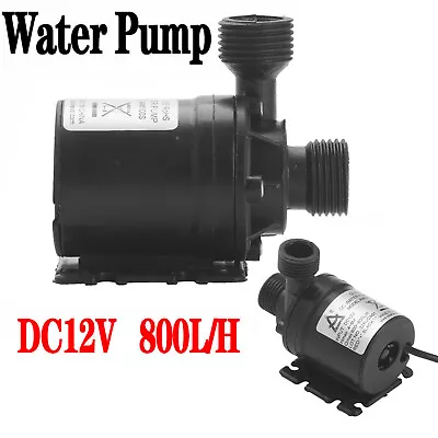$16.99 • Buy Small High 12V Pressure Brushless Submersible Water Pump Automatic Self-priming