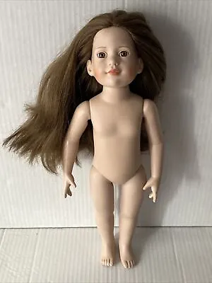 Magic Attic Club Doll Heather 90s Brown Hair Eyes 18  Tonner Retired Vinyl #2 • $34.99