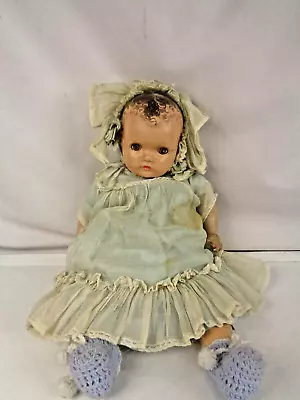 Vintage Horsman 18  Composition Baby Doll -  Sleepy Eyes • $18.99