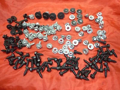 NOS Bolts Nuts Metric 160+ Pieces Vintage Auto Parts OEM 1980s 1990s GM Hardware • $29