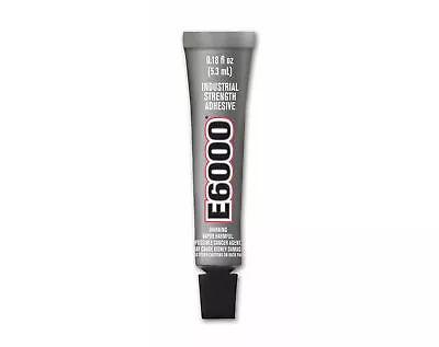 £4.25 • Buy E6000 Multi Purpose Industrial Strength Adhesive Glue Clear - Mini Tube 5.3ml