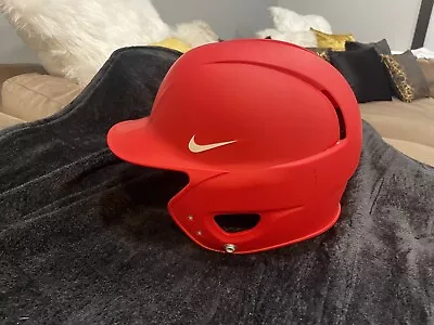 Nike Breakout 2.0 Men's Baseball Helmet Red/Crimson/Stealth Size One Size • $5