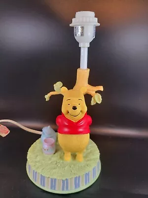 Classic Winnie The Pooh Lamp Tree Hunny Pot Nursery Pink Green Honey Blue • $29