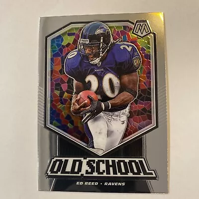 2020 Panini Mosaic Old School #OS11 Ed Reed Baltimore Ravens • $1.28