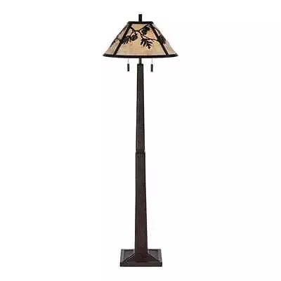 Pacific Coast Lighting Melville 65.75  Metal Floor Lamp In Dark Bronze • $330