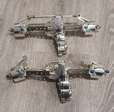 Vintage TAMIYA CCP Chromed Plated Clodbuster Gearboxes • £220