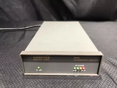 Lot Of 37 Videotek Mpeg Distribution  Amplifer Dda-104 Mpeg • $387.95