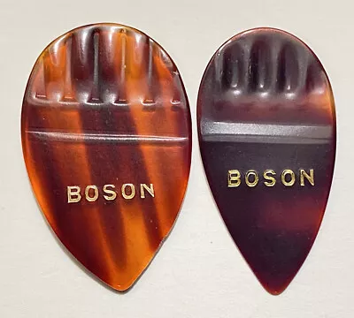 Vintage Guitar Picks- 1930S Boson-- Made In France 1935-Rare-Lot Of 2 Picks. • $14.99