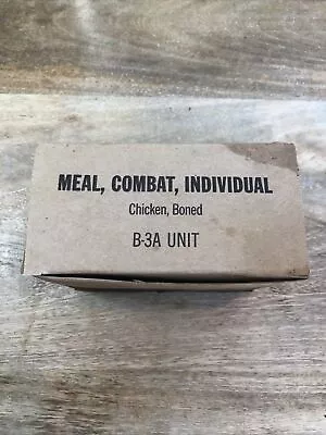 Vietnam War Era C-Ration EMPTY Box Chicken Boned No Zip Code • $12.99