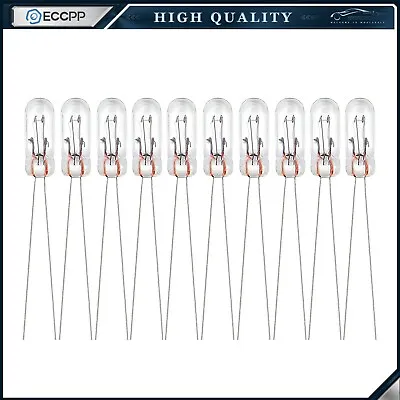 10PCS Warm White 12V Mini Bulbs Instrument Panel Cluster Dashboard Lights • $7.80