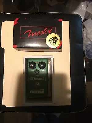 Maxon 808 Overdrive Pedal With Original Box & Papers. • $100