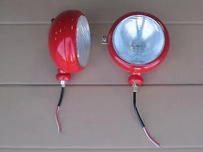 Left + Right 12v Headlights For Massey Ferguson Light Mf F-40 Te-20 Tea-20 To-20 • $48