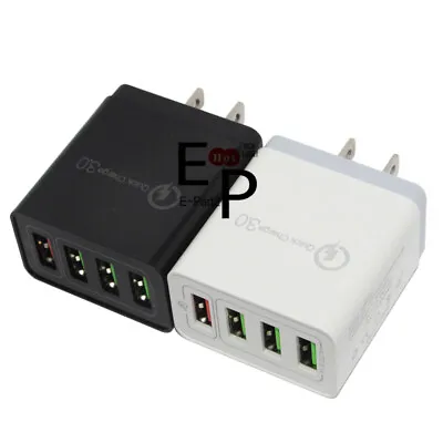 30W QC 3.0 Fast Quick Charge Multi-Port USB Wall Charger Adapter US Plug • $8.54