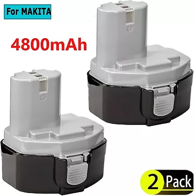 2X 12V 4.8AH Battery For Makita 1220 1222 1233 1234 192681-5 192696-2 1201A PA12 • $25.89