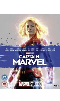 Captain Marvel (Blu-ray) With Collectable Sleeve Slip Case  Brand New Sealed • £3.45