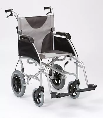 Enigma Ultra Lightweight Aluminium Transit Wheelchair - 17  Or 20  Seat  • £224