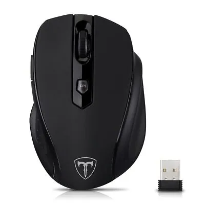 Ergonomic 2.4G Wireless Optical Gaming Mouse 6 Button Mice 2400DPI For Laptop PC • $13.99